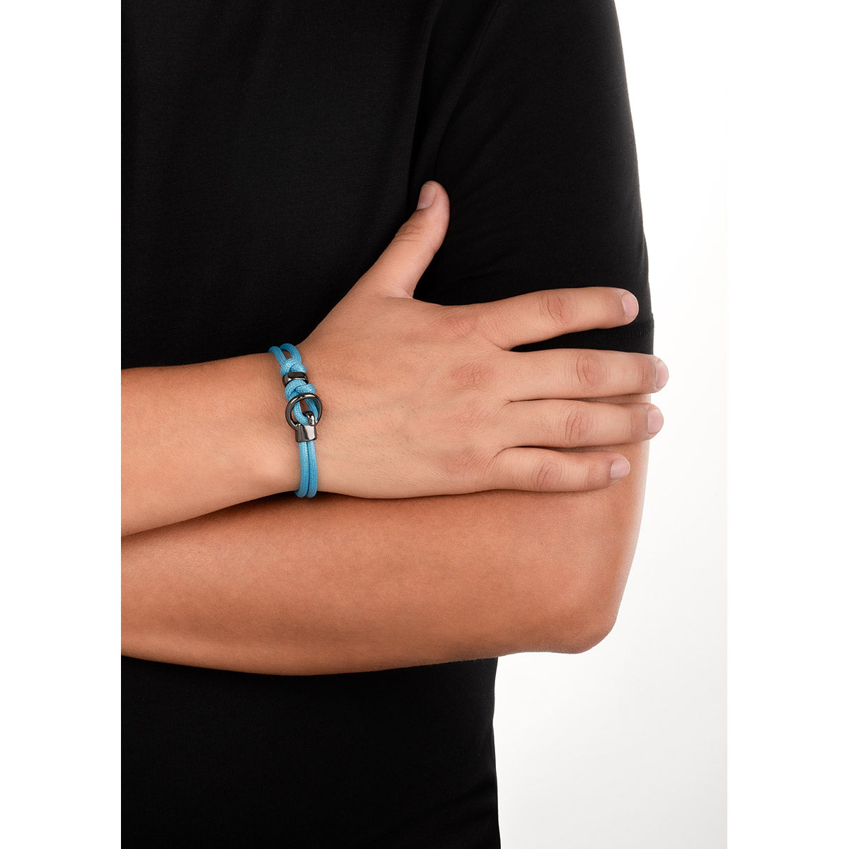 Pulsera en baño de cobalto diseño moderno azul